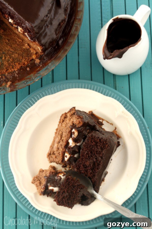 Chocolate Caramel Cheesecake Cake