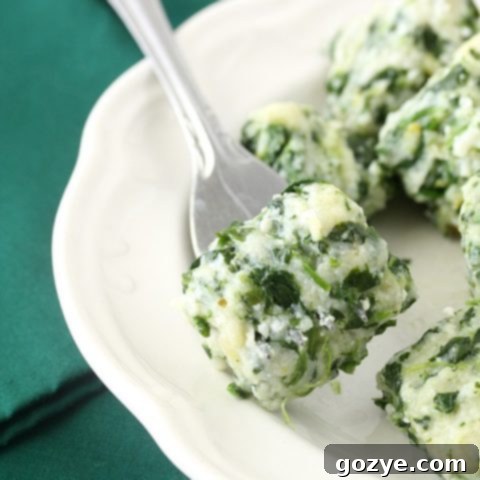 Spinach And Ricotta Gnocchi recipe image