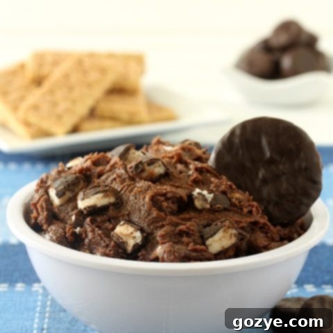Peppermint Patty Cookie Dough Dip