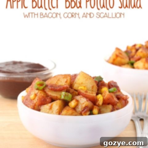 Apple Butter BBQ Potato Salad