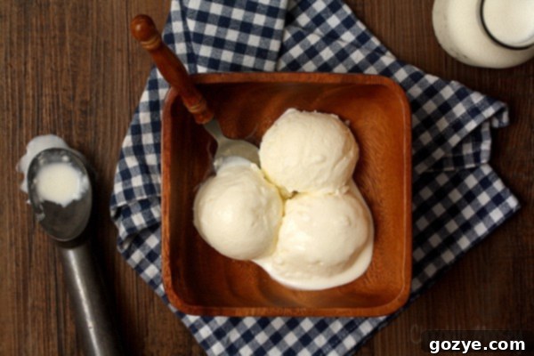 Buttermilk Ice Cream Texture