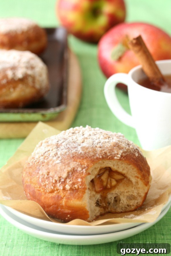 Apple Pie Filled Doughnuts