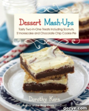 Dessert Mash Ups Cookbook by Dorothy Kern, showing the cover