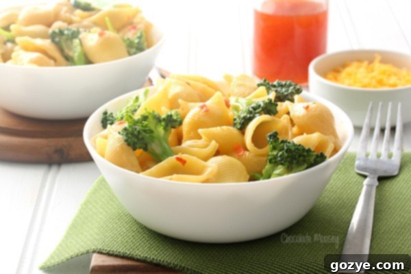 Sweet Heat Mac Shells 3 Sweet Chili Mac and Cheese Shells for a meatless Monday meal