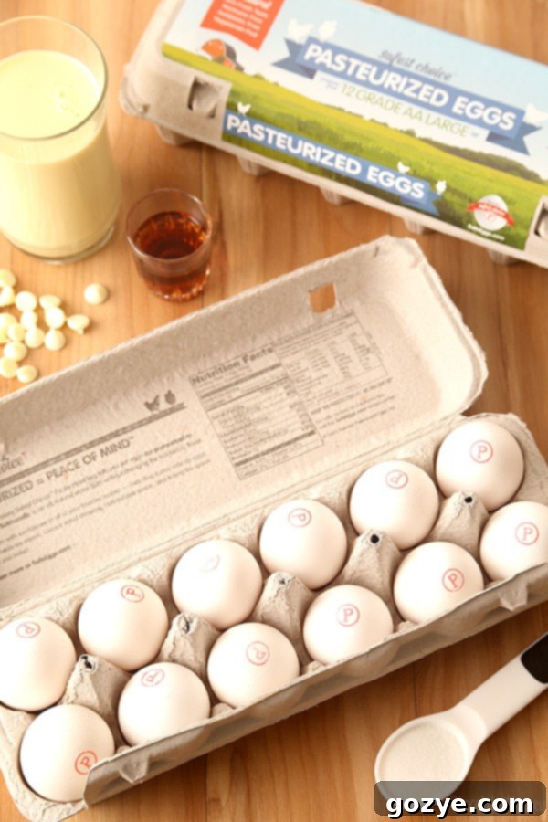 Davidson's Safest Choice Pasteurized Eggs for baking