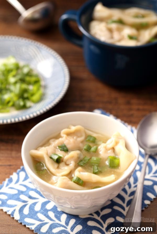 Wonton Soup Pin for Pinterest