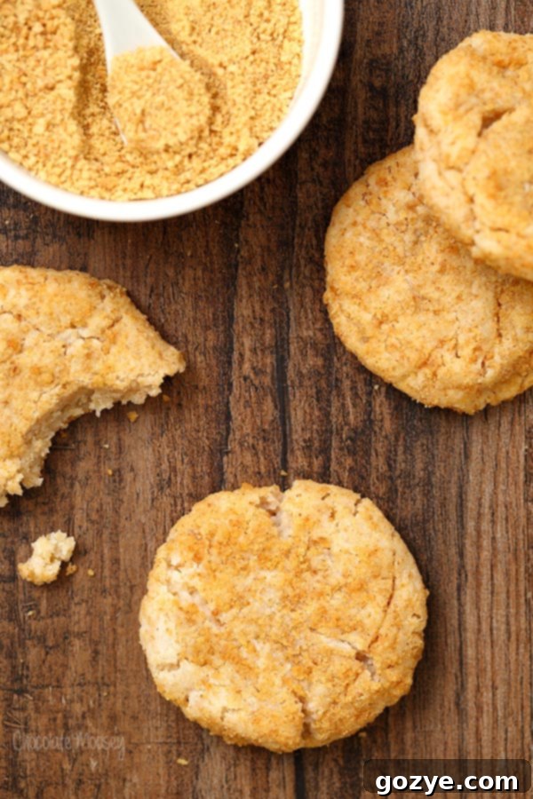 Cheesecake Cookies with graham cracker crumbs