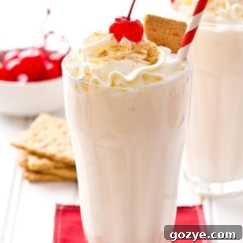 Decadent Cheesecake Shakes 5 Whip up these easy to make Cheesecake Milkshakes with only 4 ingredients (plus garnishes)