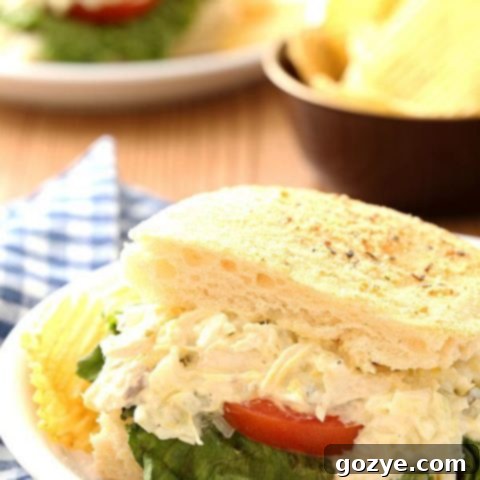 Chicken Salad Breadstick Sandwiches