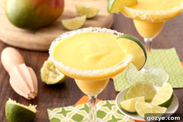 Delicious Virgin Mango Margarita Ready to Serve