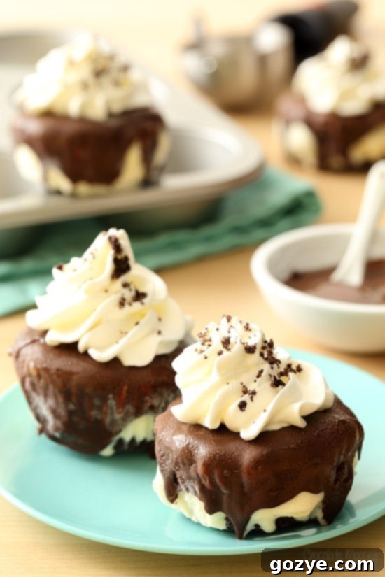 Klondike Ice Cream Cupcakes with a chocolate shell crunch