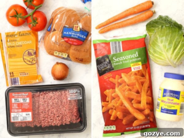 Making The Pittsburger with ALDI Groceries