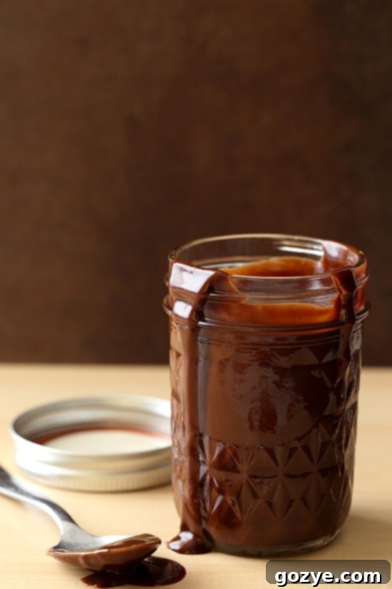 Peanut Butter Fudge Sauce to pour over ice cream