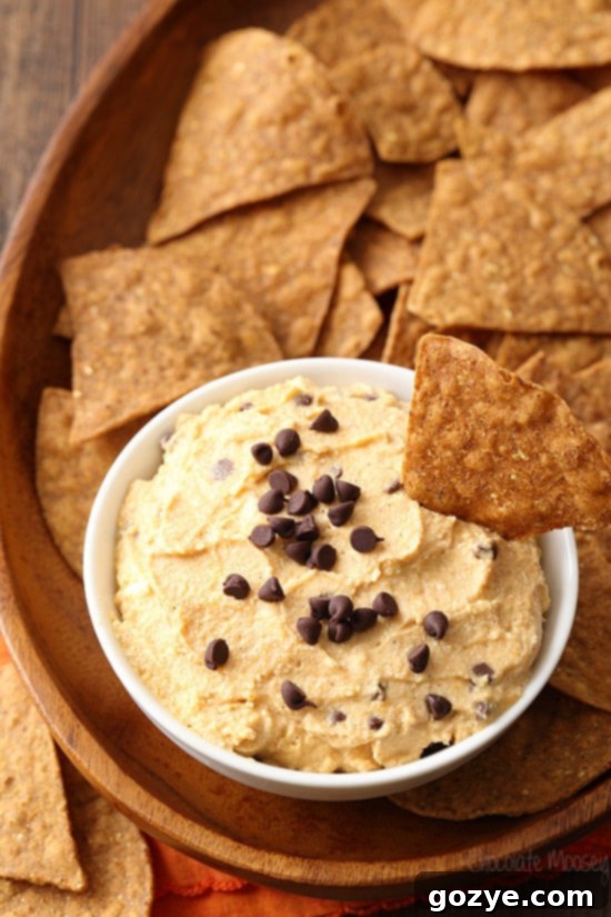 Pumpkin Spice Cannoli Dip for fall parties