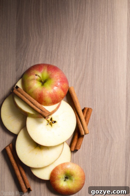 Beautifully textured Apple Cinnamon Coffee Cake, ready to be enjoyed