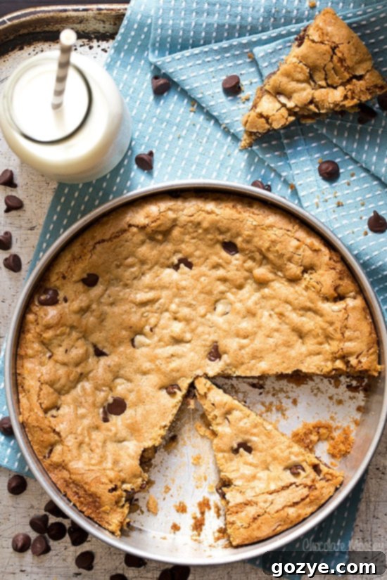 Delicious Oatmeal Chocolate Chip Cookie Wedges on a plate
