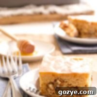 Honey Nut Snack Cake