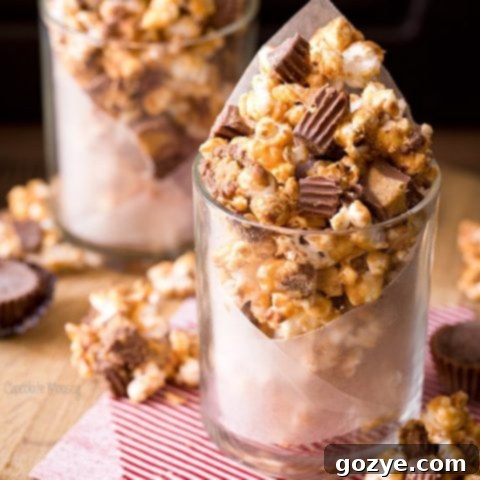 Peanut Butter Popcorn recipe card image