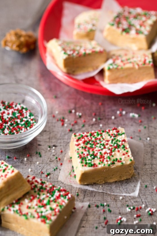 Mixing gingerbread fudge ingredients in a bowl