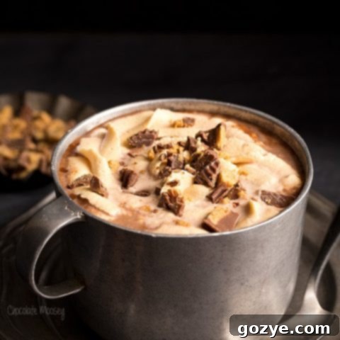 Peanut Butter Hot Chocolate