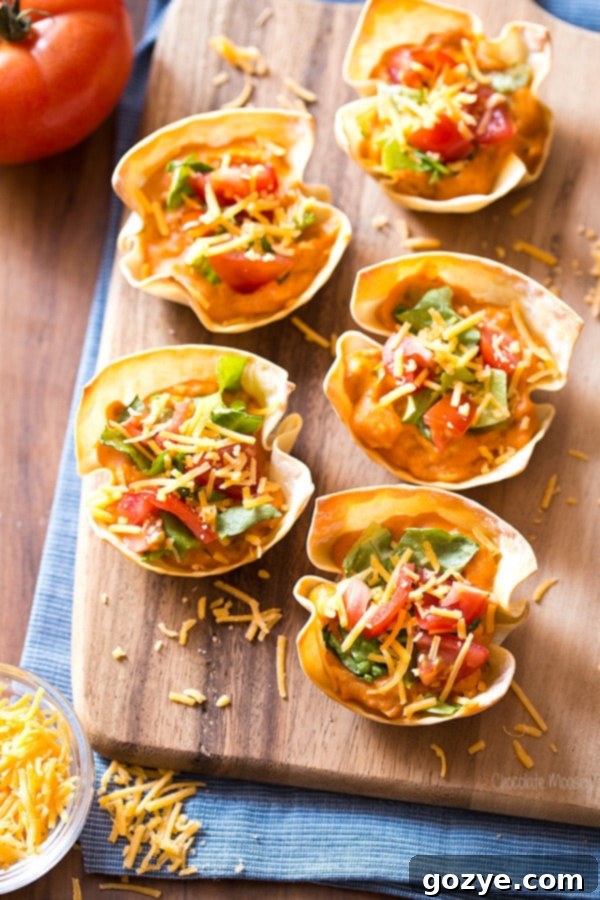 Buffalo Chicken Wonton Bites 5 Buffalo Chicken Hummus Taco Cups