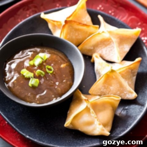 Crispy General Tso's Chicken Wontons 7 General Tso's Chicken Baked Wontons