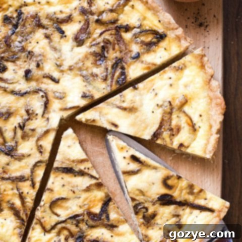 French Onion Quiche