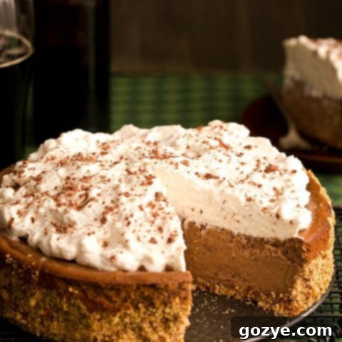 Chocolate Stout Cheesecake