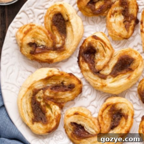 Apple Butter Palmiers