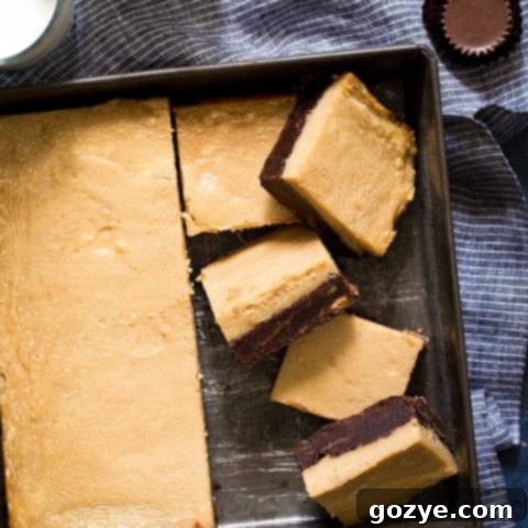 Peanut Butter Swirl Cheesecake Brownies 6 Peanut Butter Cheesecake Brownies
