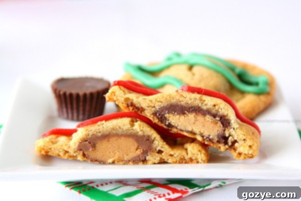 Decadent Double Chocolate Peanut Butter Thumbprint Cookies 7 Double Peanut Butter Surprise Cookies