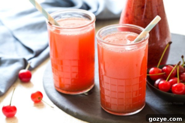 Ingredients and process for making homemade cherry cream soda syrup.