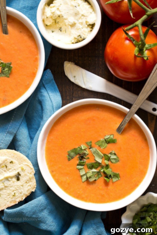 Pin this Homemade Tomato Soup recipe