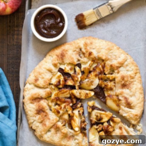 Apple Butter Galette