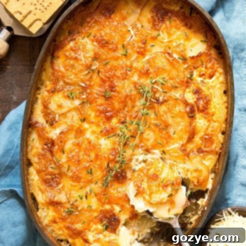 Au Gratin Potatoes For Two