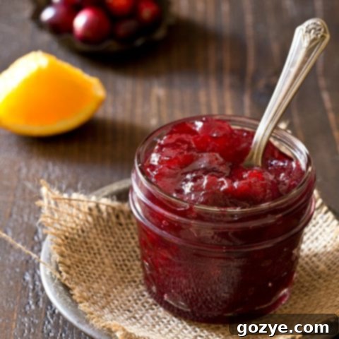 Fresh-Made Small Batch Cranberry Sauce 6 Homemade Cranberry Sauce (Small Batch)