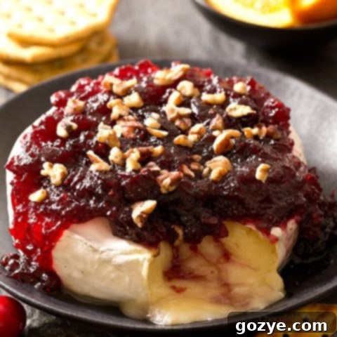Cranberry Baked Brie