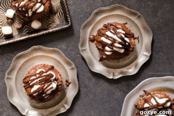 Mini Chocolate Cheesecakes for two