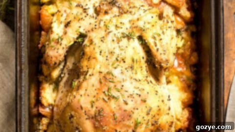 Stuffed Cornish Hen with Homemade Classic Stuffing