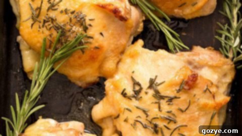 Honey Mustard Chicken Thighs Dinner for Two