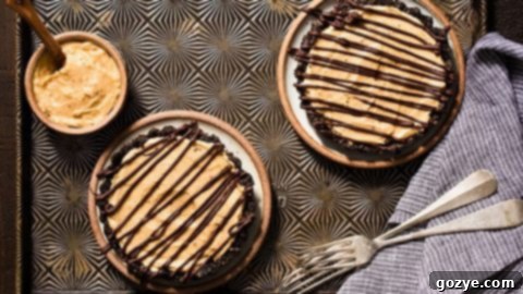 No Bake Mini Peanut Butter Mousse Tarts For Two