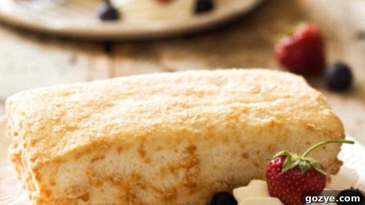 Mini Angel Food Cake - Light and Airy Dessert for Two