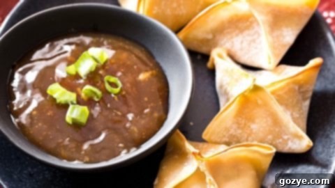 General Tso's Chicken Baked Wontons Recipe