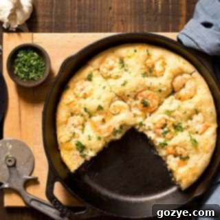 Zesty Shrimp Scampi Skillet Pizza 6 Shrimp Scampi Skillet Pizza For Two Recipe
