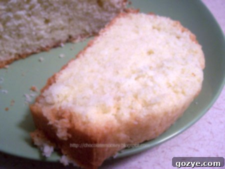 The Ultimate Pound Cake 1 Classic Pound Cake Slice with Golden Crust