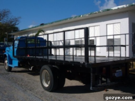 Truck used for transport on San Salvador island, Bahamas