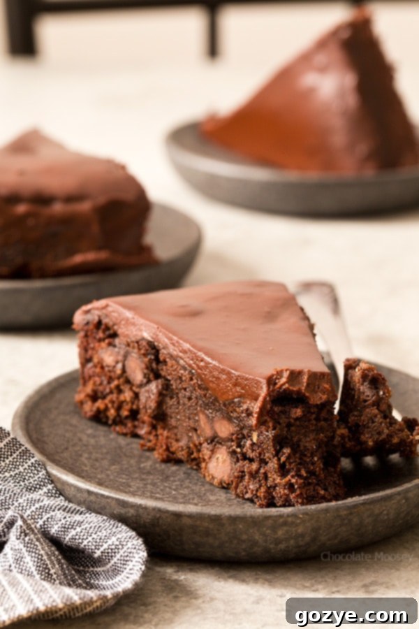 8 Inch Chocolate Guinness Cake