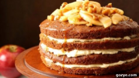Caramel Apple Butter Layer Cake