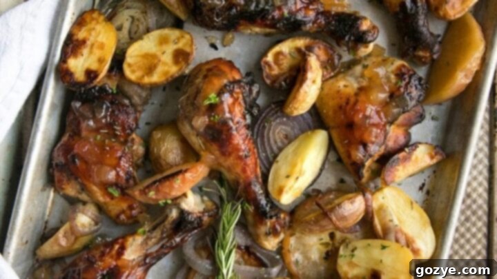 Apple Butter Roasted Chicken