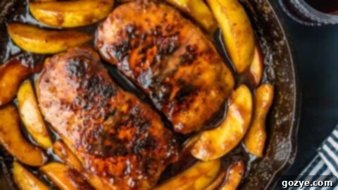 Skillet Pork Chops with Apple Butter